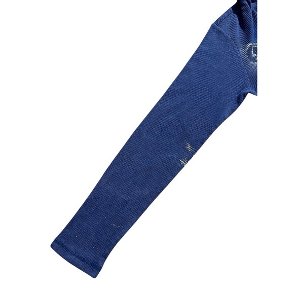 Vtg Y2K Long Sleeve Thermal T-Shirt Eagle Lightning Graphic Grunge Skate Sz L - Picture 5 of 9